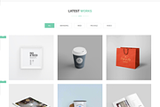 Material Design Agency HTML Theme, a Bootstrap Template by Themeplaza (Thumbnail 5 of 7)