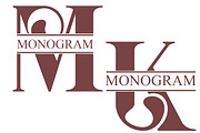 Monogram, a Symbol Font by Bramcreative (Thumbnail 5 of 15)