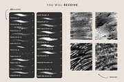 20 Photoshop Mix Media Brushes, a Brush Add-On by Jenteva Art (Thumbnail 10 of 11)