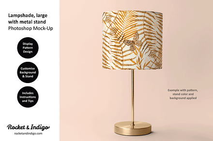 Lampshade (large) Photoshop Mock-Up