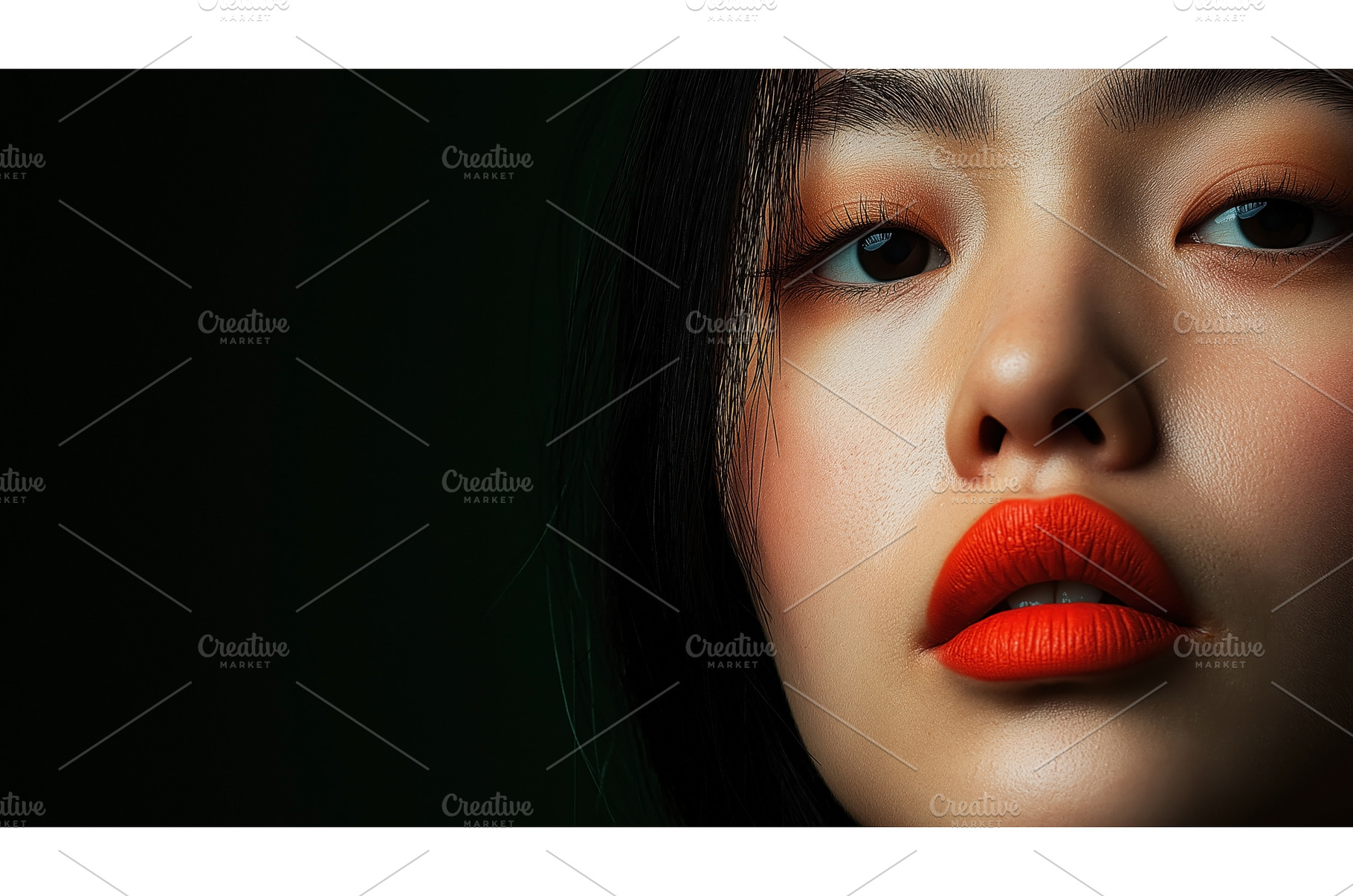 Close-up of an Asian woman with, a Person Photo by Sergey Kotenev