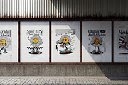 Retro Flower Mascot Illustration, an Object Illustration by Decoconio Design (Thumbnail 7 of 7)