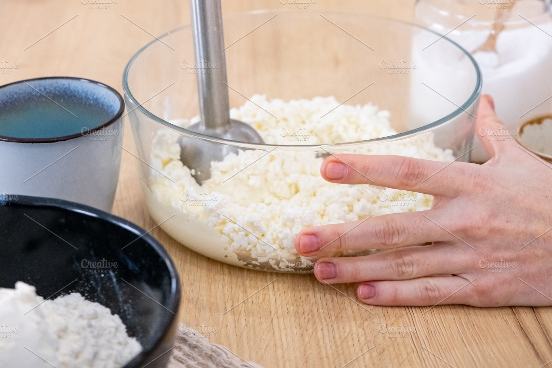 Blending food preparing meal woman chef equipment, a Person Photo by Photo Drive Studio