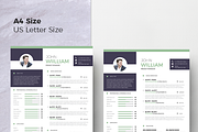 Modern Resume & CV Template, a Resume Template by Hito Graphic (Thumbnail 7 of 8)