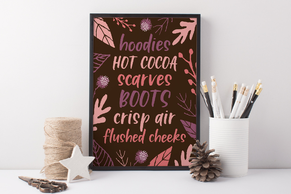 Cinnamon - Fun Handwritten Font preview 4