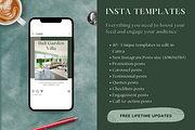 Villa Airbnb Kit Canva Bundle, a Marketing Template by Kindelight (Thumbnail 3 of 7)