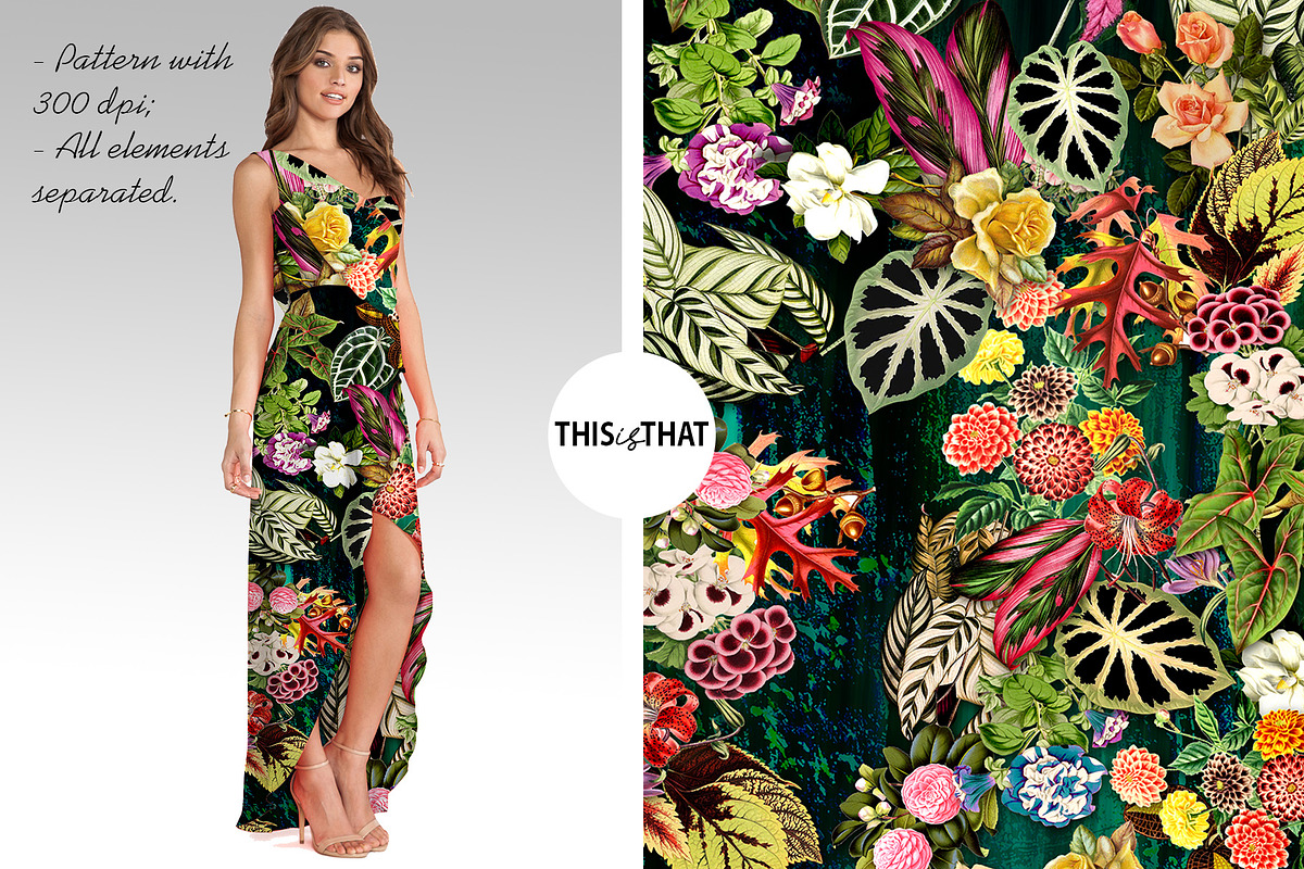 Tropical Patterns, a Pattern Graphic by Luiz da Rolt Grathwohl (Photo 3 of 7)
