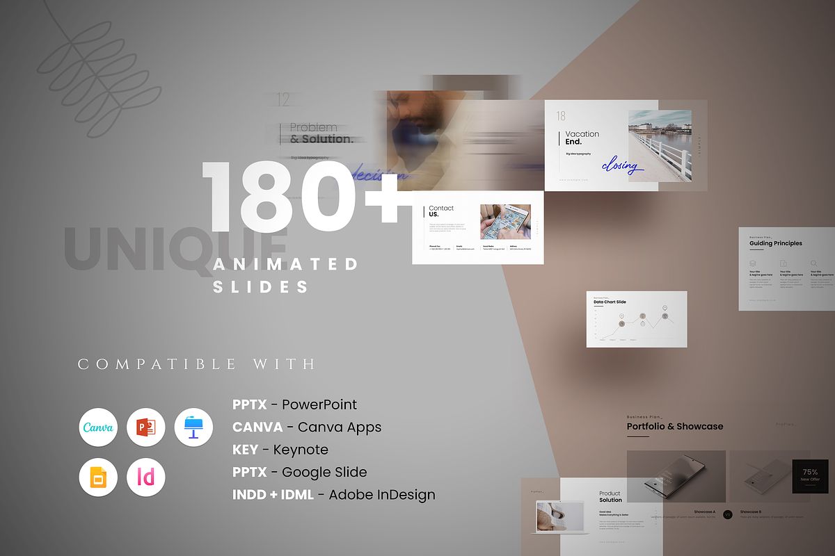 Business Plan PowerPoint Template, a Presentation Template by GoldenPixelStudio (Photo 3 of 27)