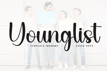 Younglist | Script Font