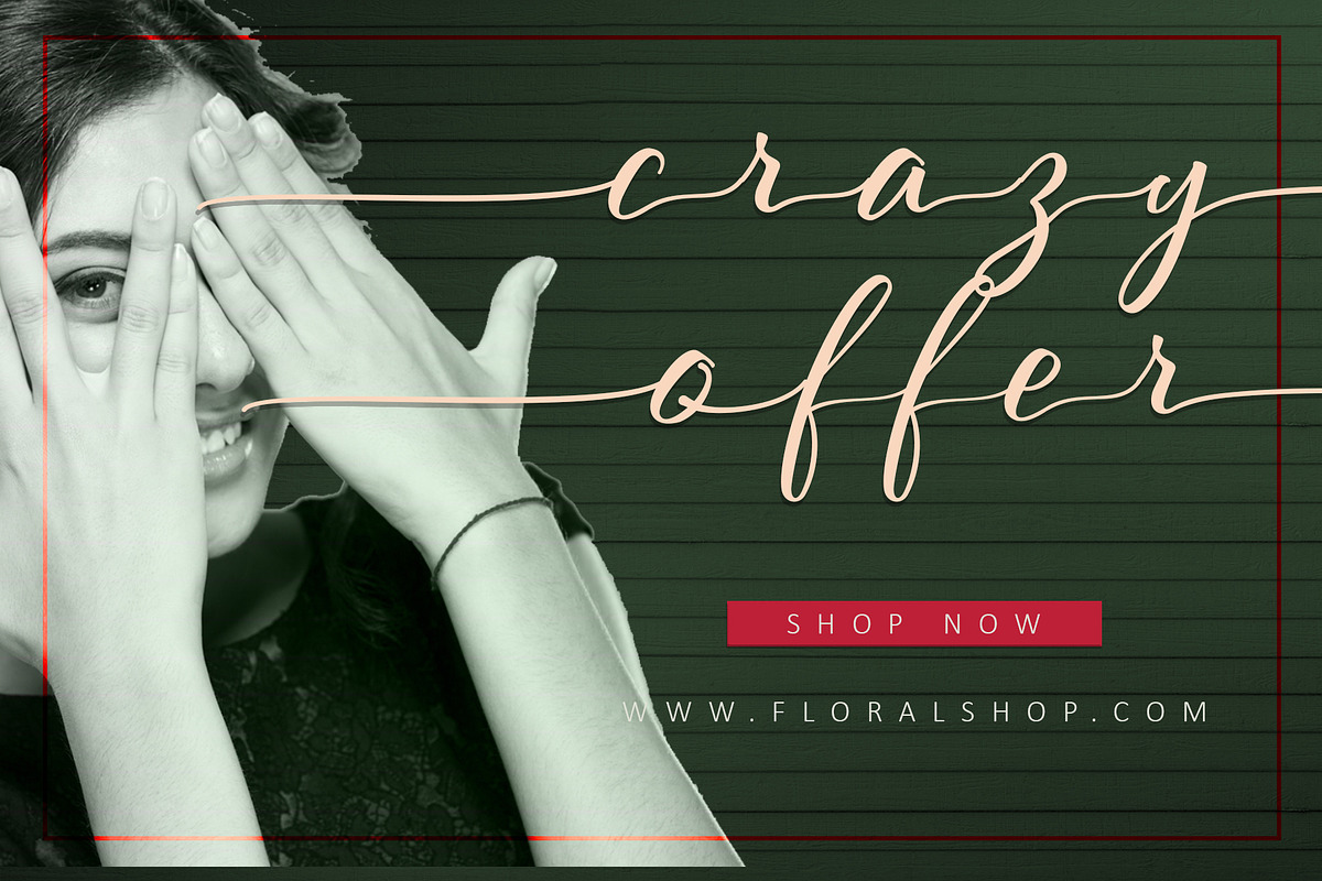 Scriptic Wilder, a Script Font by Fontdroe (Photo 13 of 14)