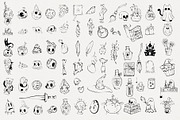 Spooky funny vector illustration, a Seasonal Illustration by AnnaPolitmerskaja (Thumbnail 4 of 6)