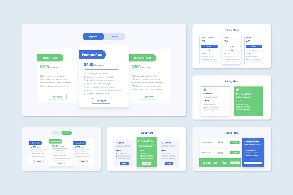 Pricing Plan PowerPoint Template, a Presentation Template by Premast (Photo 3 of 4)