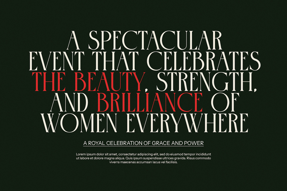 The Chrisera Stylish Serif Font, a Serif Font by Perfectype (Photo 6 of 8)