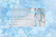 Flora Azure Blue Botanicals, a Background Graphic by alonahaidash (Thumbnail 7 of 15)