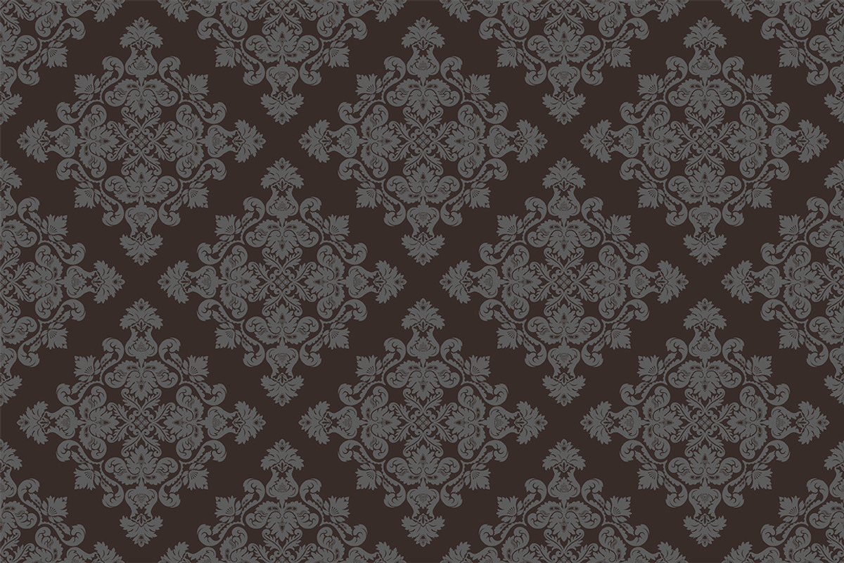 Damask seamless patterns set, a Pattern Graphic by pattern shop (Photo 4 of 4)