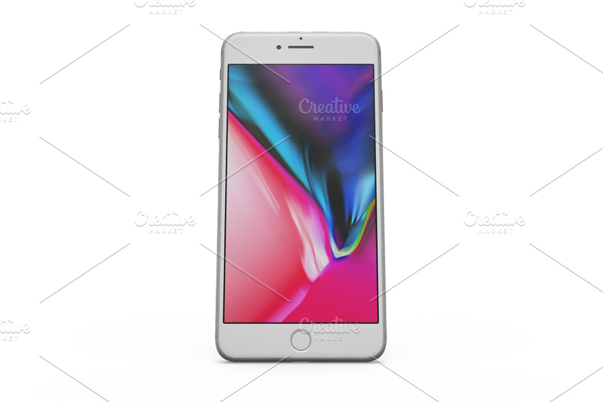 iPhone 8 Plus vol.2 Mockup, an iPhone Mockup by PixelMockup (Photo 2 of 17)