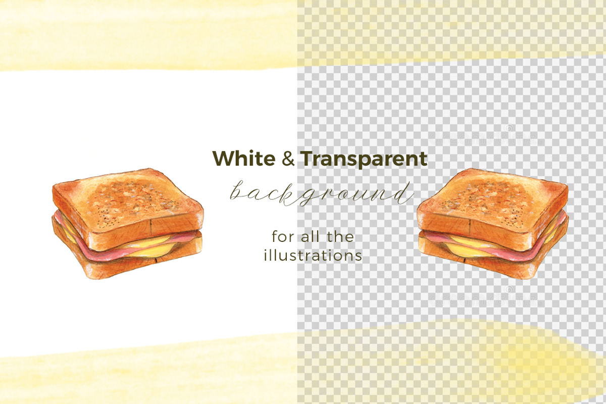 Cozy Breakfast Options | 5 Cliparts, a Food Illustration by Miriam Figueras (Photo 3 of 3)