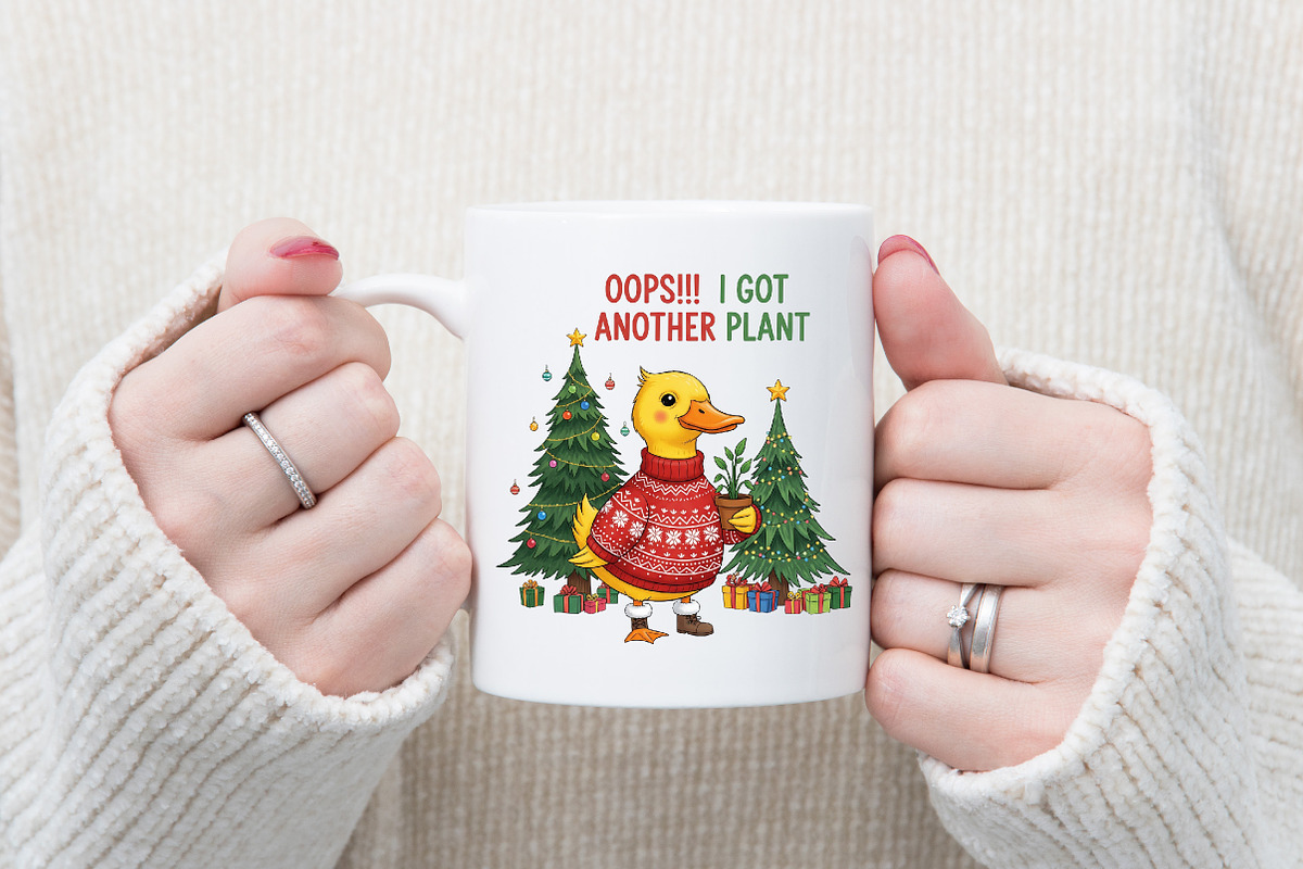 Oops I Got Another Plant Christmas, a Graphic by Designking (Photo 2 of 4)
