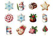 Christmas Treats Festive Food, a Graphic by CitraGraphics (Thumbnail 4 of 5)