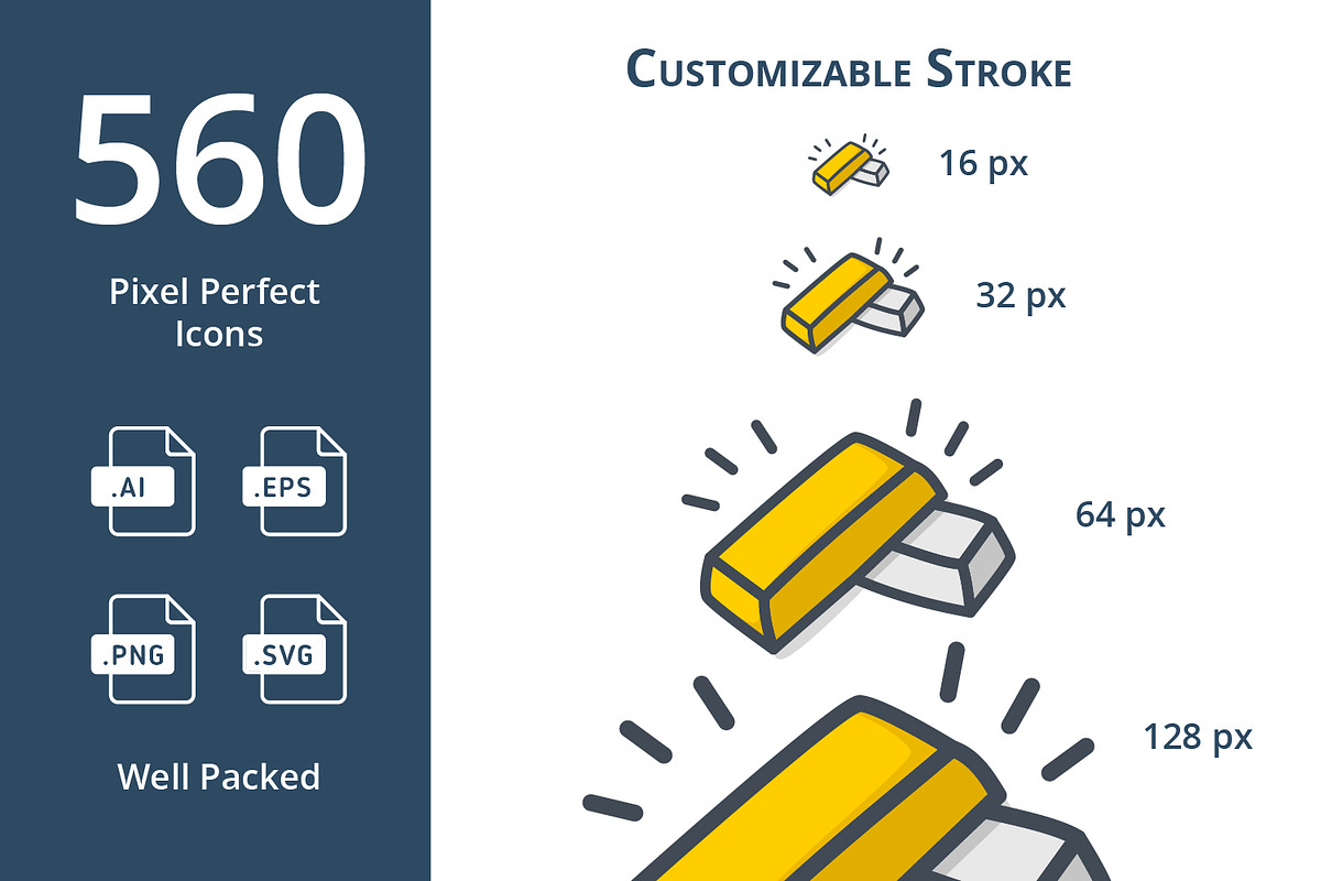 560 Colored Icons, an Icon by Maxim Cherednichenko (Photo 2 of 7)