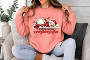 Funny Snowman Christmas PNG, a Seasonal Illustration by Craft Nest (Thumbnail 3 of 6)