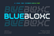 Blue Bloxc, a Sans Serif Font by BBtypeStudios (Thumbnail 1 of 17)