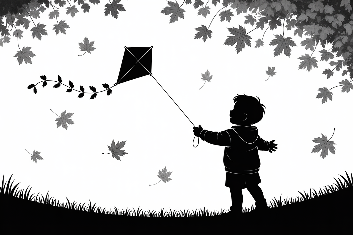 Kids Flying Kite Laser Cut Bundle, an Object Graphic by balal (Photo 11 of 11)