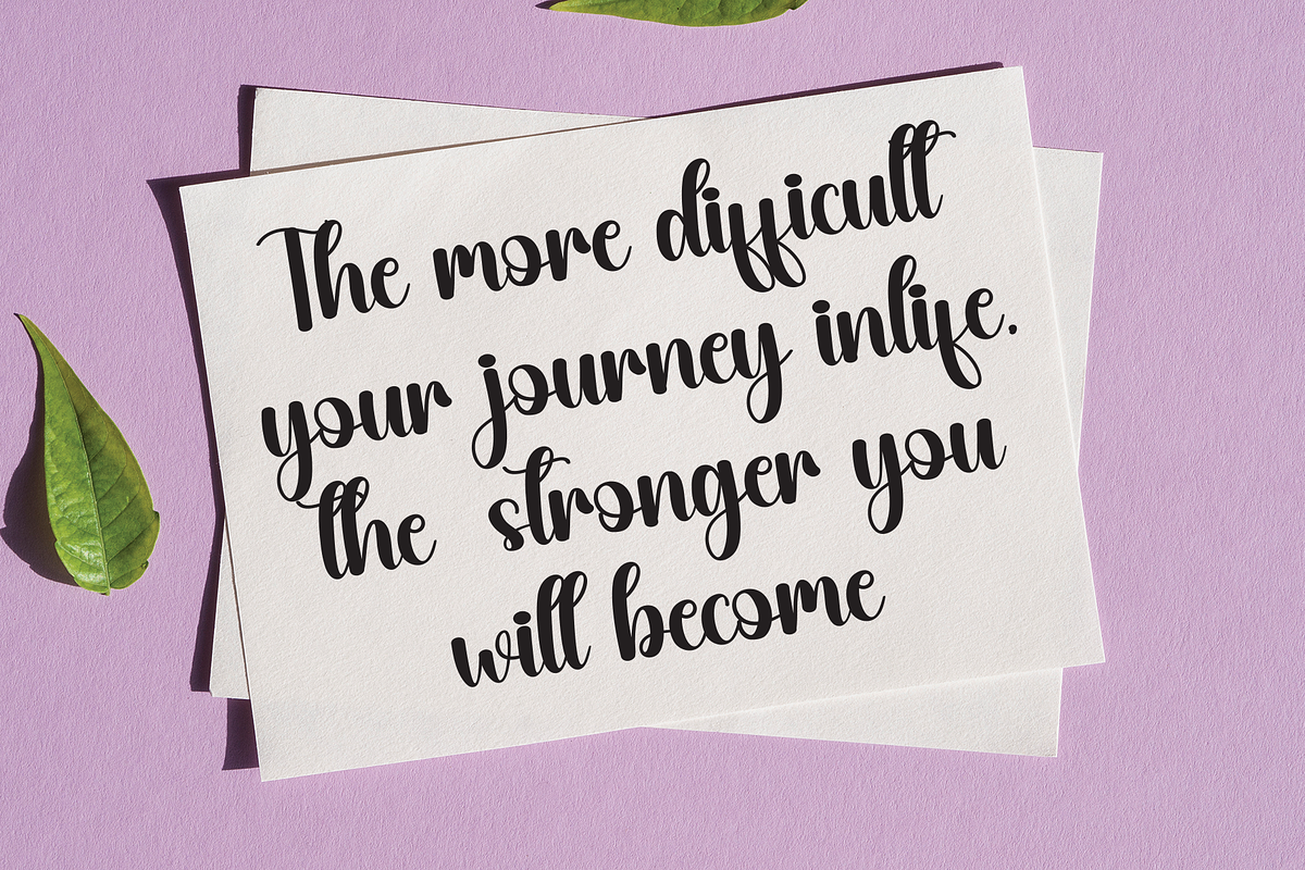 Babyday | Script Font, a Handwritten Font by Scratchones (Photo 3 of 8)