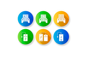 Portable Electronic Devices Icons