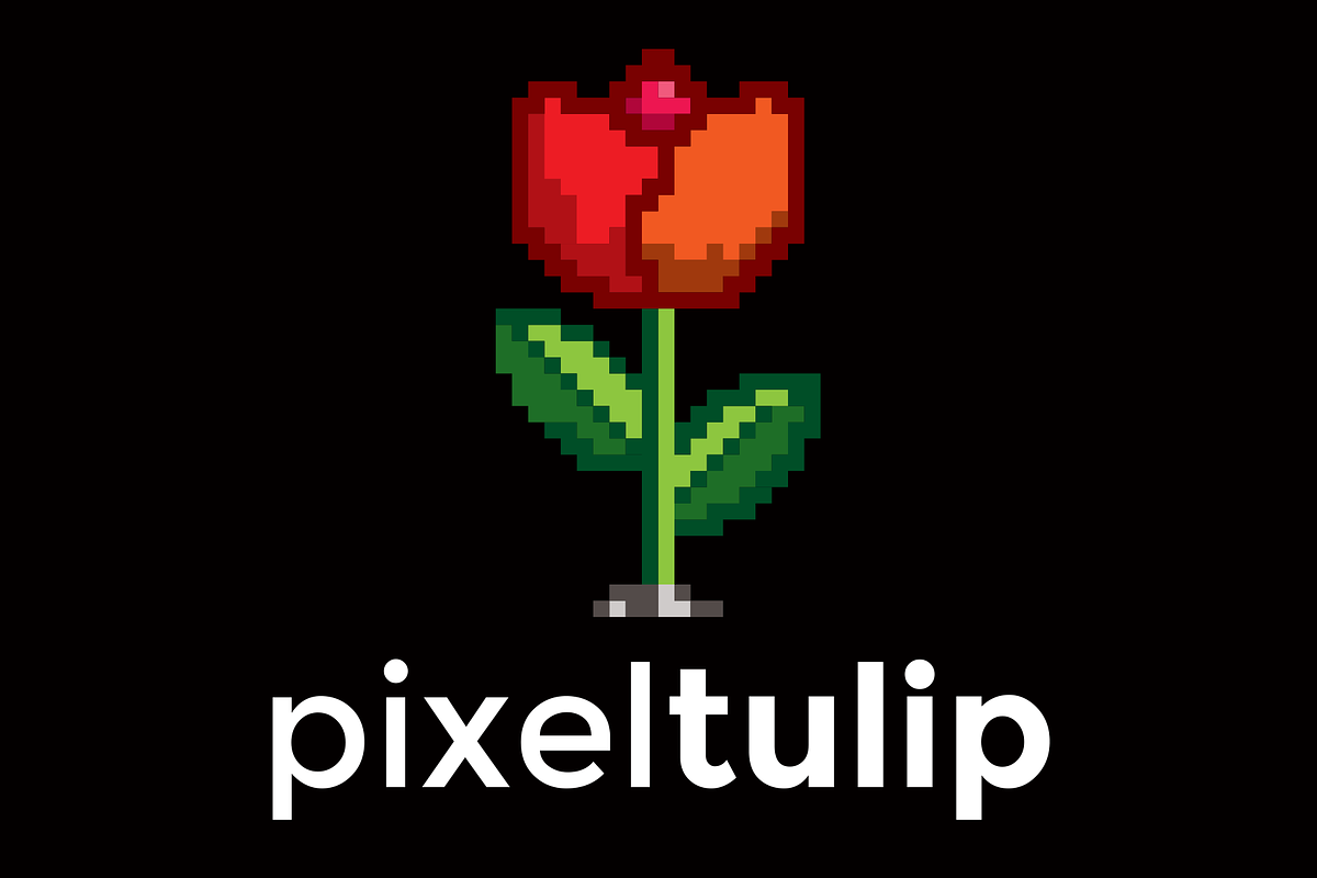 PixelTulip_logo, a Branding & Logo Template by NicklancerShop (Photo 3 of 5)