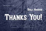 Bold Horror, a Slab Serif Font by Wow Magic (Thumbnail 3 of 3)