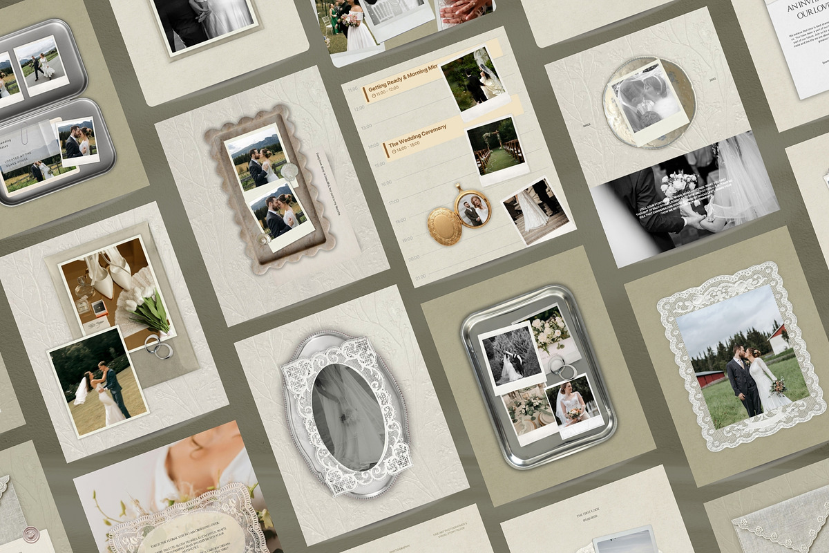 Quiet Luxury Bridal Kit, a Social Media Template by Pani Temp. (Photo 7 of 17)