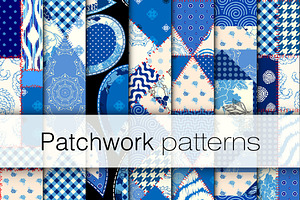 10 Seamless Patchwork Patterns