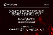 Ghoes Balley Typeface, a Blackletter Font by alit design (Thumbnail 6 of 15)