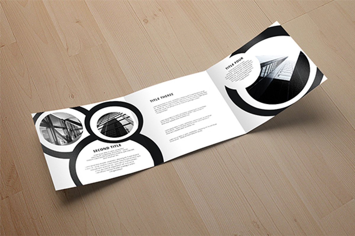 Square Trifold Brochure, a Graphic by frameum (Photo 1 of 2)