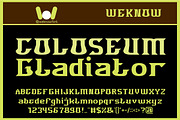Bourgeois font, a Slab Serif Font by weknow (Thumbnail 4 of 8)
