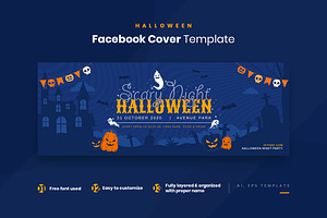 Halloween Facebook Cover & Banner