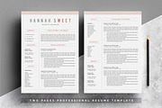 Word Resume Template, a Resume Template by White Graphic (Thumbnail 2 of 4)