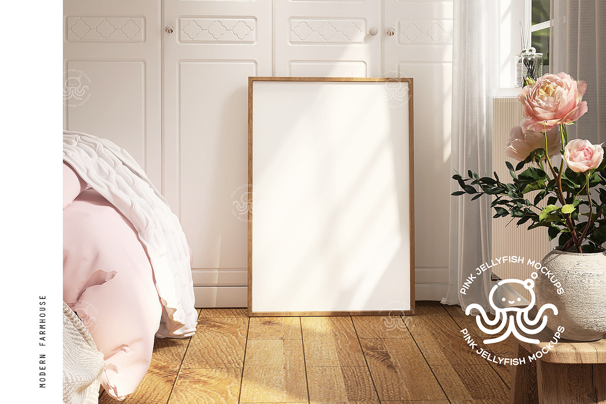 frame mockup bundle farmhouse, a Product Mockup by PinkJellyfish (Photo 6 of 10)