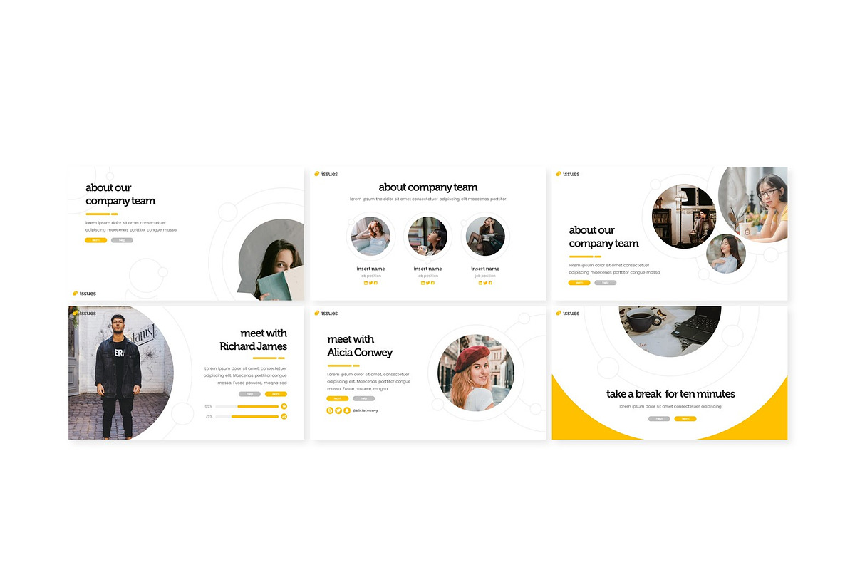 Issues Power Point Template, a Presentation Template by KAZ by IanMikraz Studio (Photo 2 of 5)