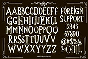 Halther - Fantasy Serif Display, a Blackletter Font by NuType (Thumbnail 11 of 14)