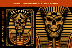 Egyptian Pharaohs Skeleton