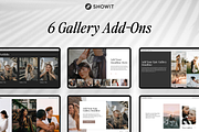 6 Showit Gallery Add-Ons, a Websites & App Template by Amanda Pena Design (Thumbnail 1 of 10)