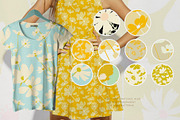Abstract Florals Cosmos Collection, an Illustration by White Lane Studio (Thumbnail 5 of 9)