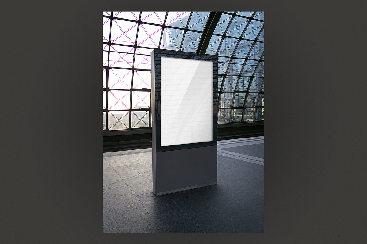 Mockup - Poster - Main Station, a Print Template by Zetarrr (Photo 2 of 2)