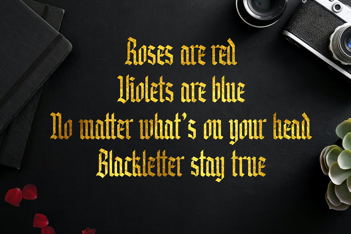 Knight Anomaly, a Blackletter Font by Arterfak Project (Photo 8 of 11)