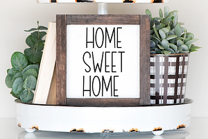 Front Porch, Cute Farmhouse Font