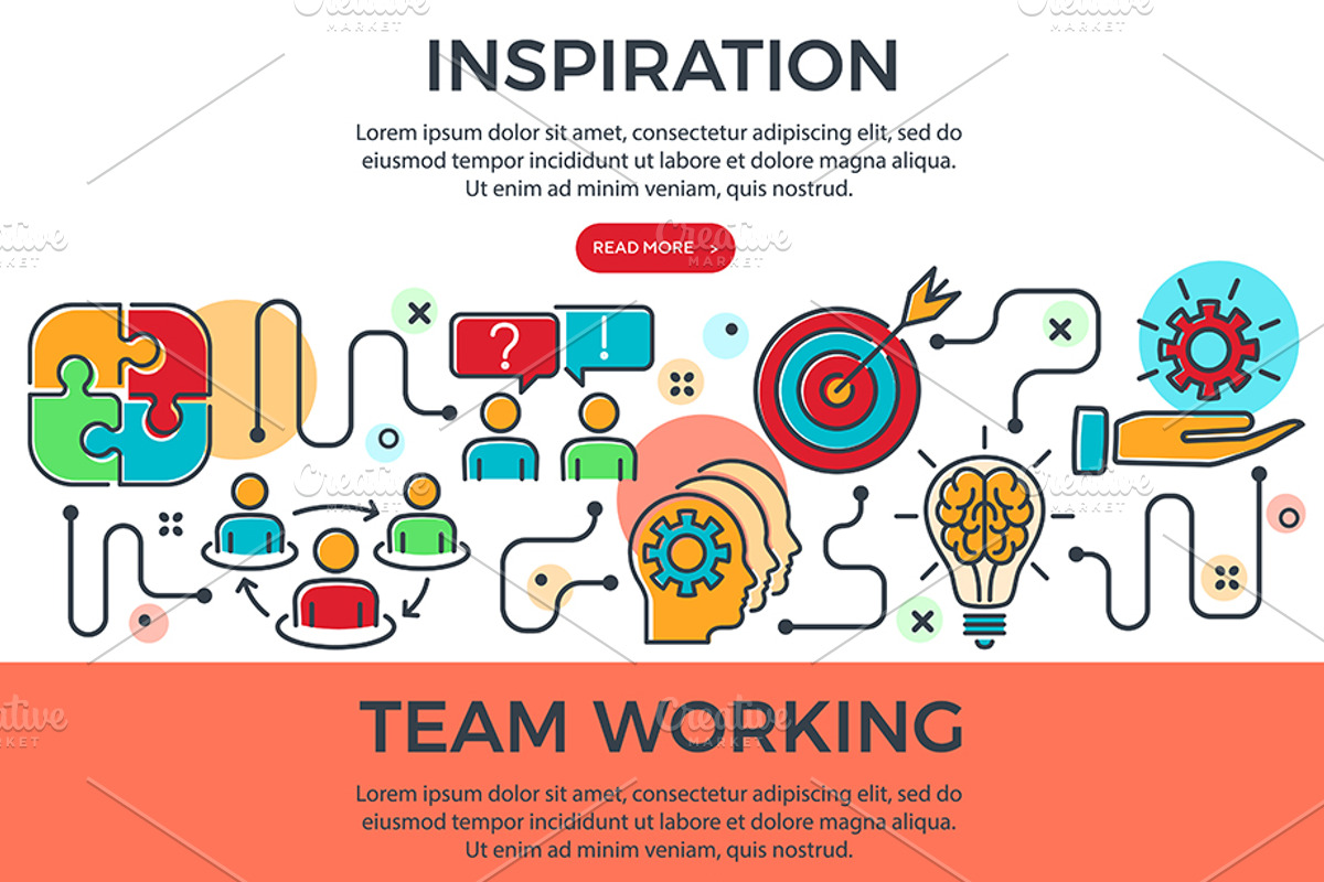Partnership and Business Teamwork, a Person Illustration by TAlex (Photo 2 of 6)