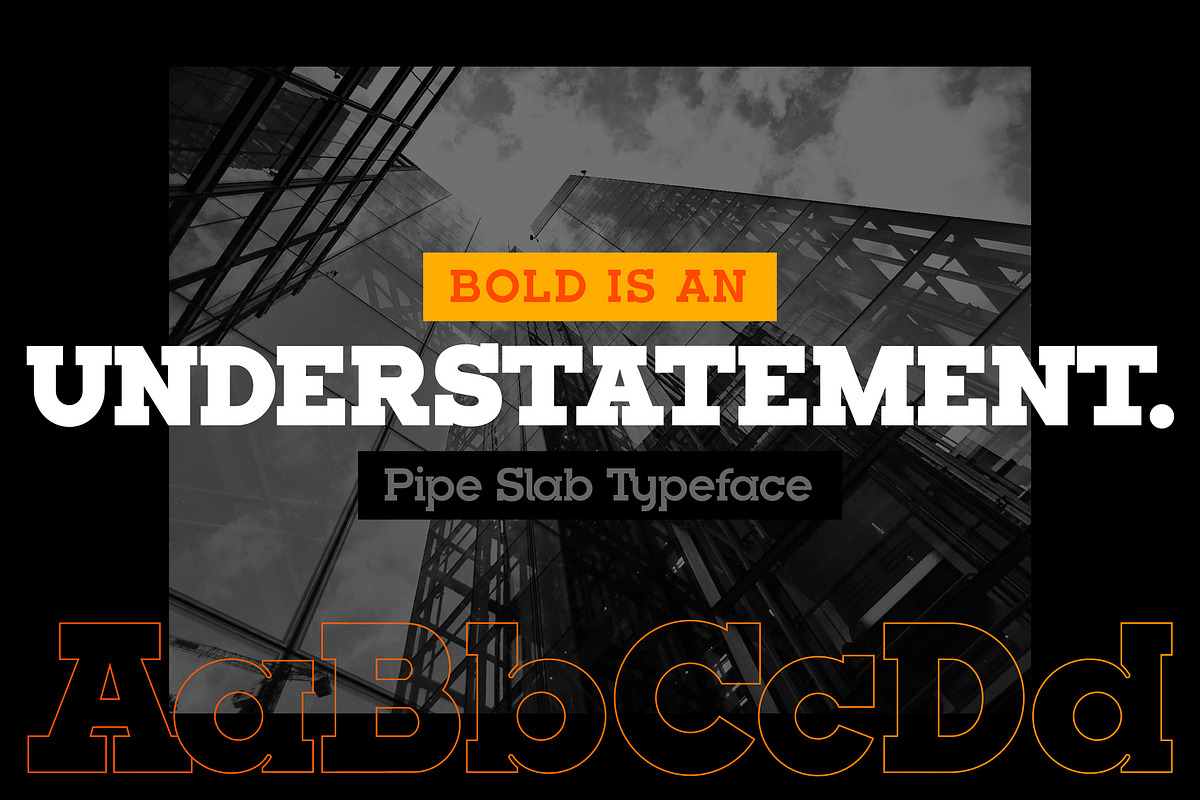 Pipe Slab - Slab Serif Typeface, a Font by Lateral Design (Photo 7 of 15)