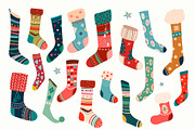 Christmas elements collection, a Decorative Illustration by Letto studio (Thumbnail 3 of 3)